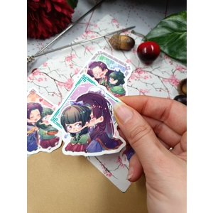 Stickers-  Apothecary Diaries Kusuriya no Hitorigoto- Maomao & Jinshi