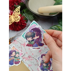 Stickers-  Apothecary Diaries Kusuriya no Hitorigoto- Maomao & Jinshi