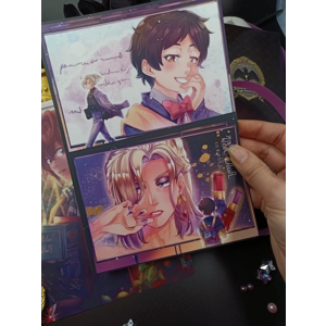 Prints - A5 - Twisted Wonderland  vol. 3 - Housewarden Rosehearts & Vil and Neige