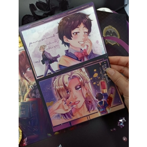 Prints - A5 - Twisted Wonderland  vol. 3 - Housewarden Rosehearts & Vil and Neige