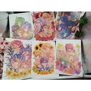 A5 Prints- Saint Seiya - Gold & Flowers vol.1