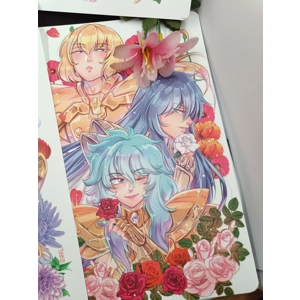 A5 Prints- Saint Seiya - Gold & Flowers vol.2