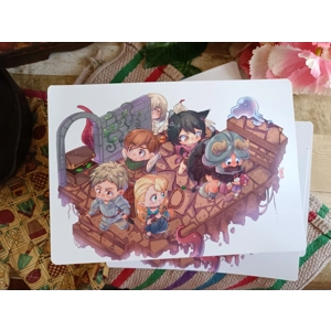 A5 Prints- Dunmeshi - Dungeon Explorin'