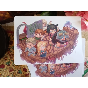 A5 Prints- Dunmeshi - Dungeon Explorin'