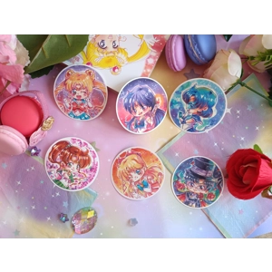 Stickers- Sailor Senshi- Inner Senshi stickers