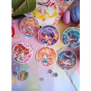 Stickers- Sailor Senshi- Inner Senshi stickers