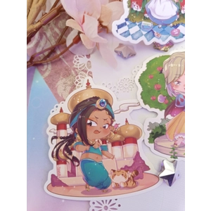 Stickers -Twisted Wonderland - Feel Like a Princess - 7cm Matte Stickers