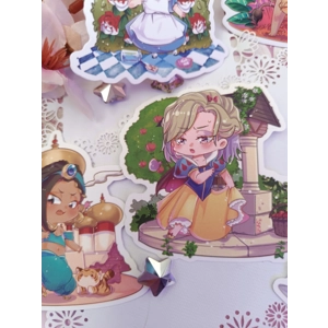 Stickers -Twisted Wonderland - Feel Like a Princess - 7cm Matte Stickers