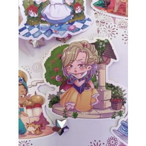 Stickers -Twisted Wonderland - Feel Like a Princess - 7cm Matte Stickers