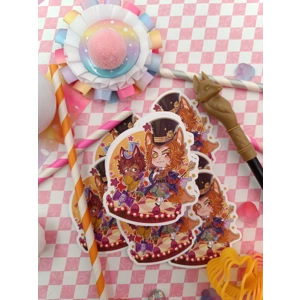 Stickers -Twisted Wonderland -Life is Fun!-Playful Land-  7cm Matte vinyl stickers