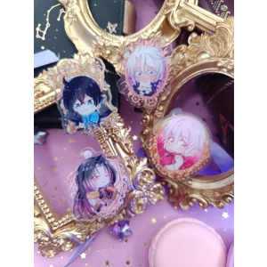 Acrylic Pins -Vanitas no Carte - Gilded Frame
