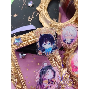 Acrylic Pins -Vanitas no Carte - Gilded Frame