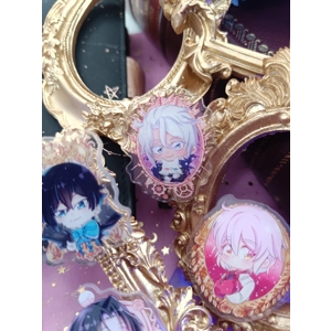 Acrylic Pins -Vanitas no Carte - Gilded Frame