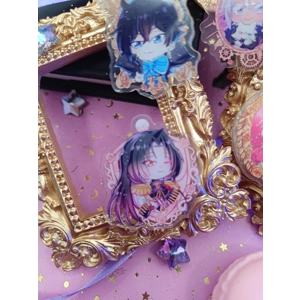 Acrylic Pins -Vanitas no Carte - Gilded Frame