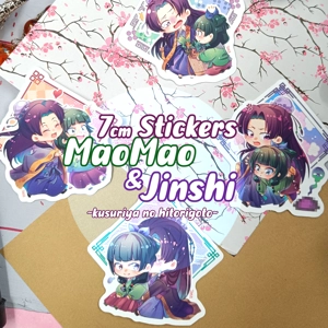 Stickers-  Apothecary Diaries Kusuriya no Hitorigoto- Maomao & Jinshi