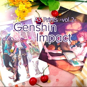 Prints - Genshin Impact A5 prints Vol.2