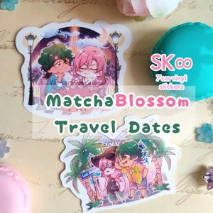 Stickers - Sk∞ - Matcha Blossom Travel Dates