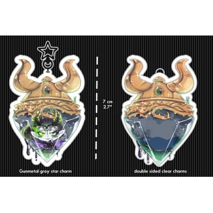 Charms- TWISTED WONDERLAND  OVERBLOT CHIBIS