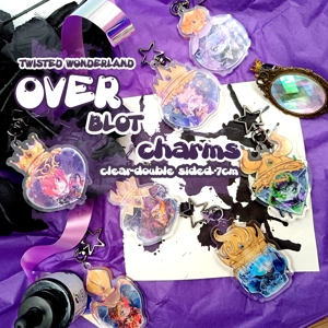 Charms- TWISTED WONDERLAND  OVERBLOT CHIBIS