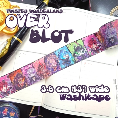 Washi Tape - Twisted Wonderland - Overblot title=