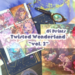 Prints - A5 - Twisted Wonderland  vol. 2- OverBlots & Diasomnia Family