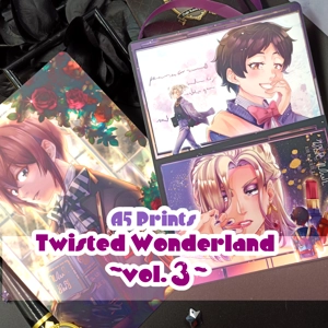 Prints - A5 - Twisted Wonderland  vol. 3 - Housewarden Rosehearts & Vil and Ne..