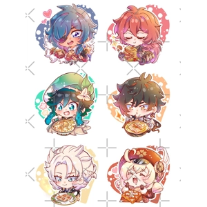 Acrylic Pins- Genshin impact