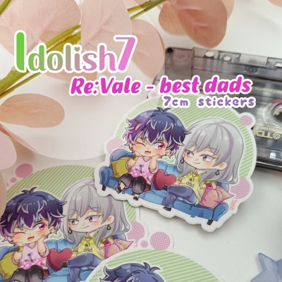 Stickers - Idolish7 - Re:Vale -best idol dads- title=