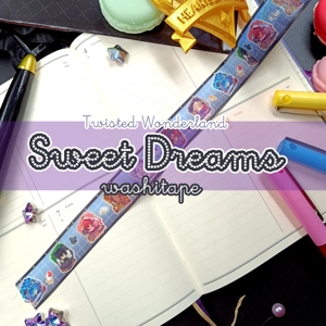 Washi Tape - Twisted Wonderland - Sweet Dreams