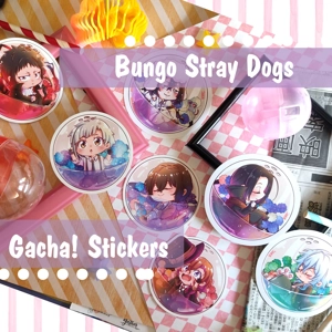 Stickers - Bungou Stray Dogs - Gacha Ball