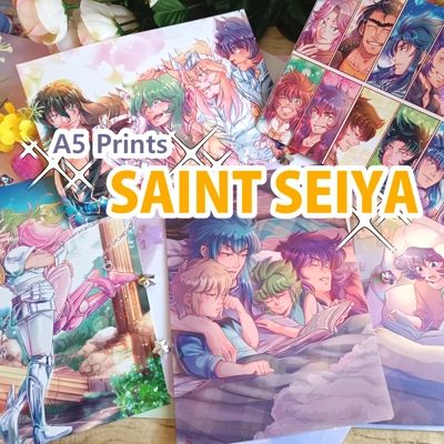 A5 Prints- Saint Seiya title=