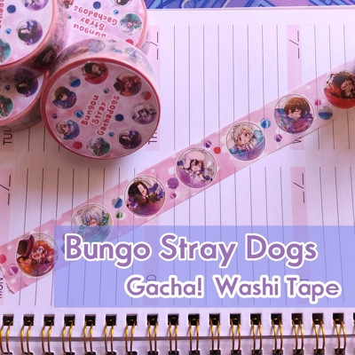 Washi Tape - Bungou Stray Dogs GACHA! title=