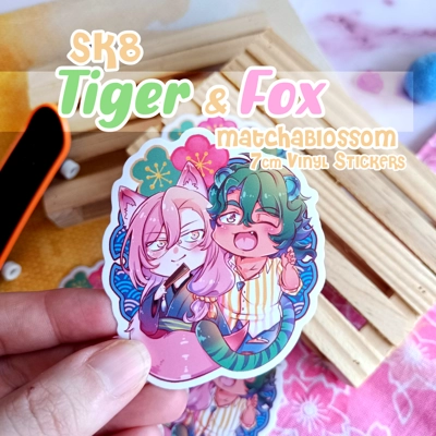 Stickers - Sk∞ - Tiger & Fox Matchablossom title=