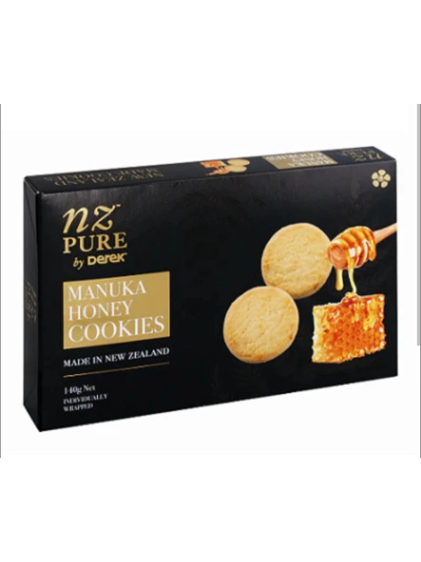 NZ pure Manuka honey cookies 麥盧卡蜂蜜曲奇 140 gm