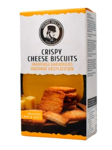 Henri Willig crispy cheese biscuits 芝士脆餅乾 70 gm