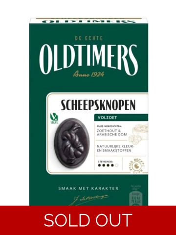 Oldtimers Scheepsknopen - 黑糖甜味 235 gm
