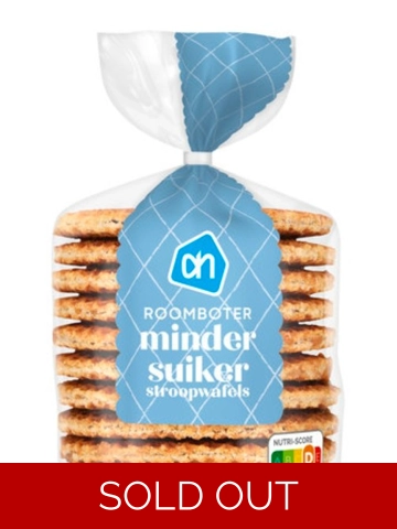 AH less sugar stroopwafels  荷式華夫餅(少糖) 315 gm