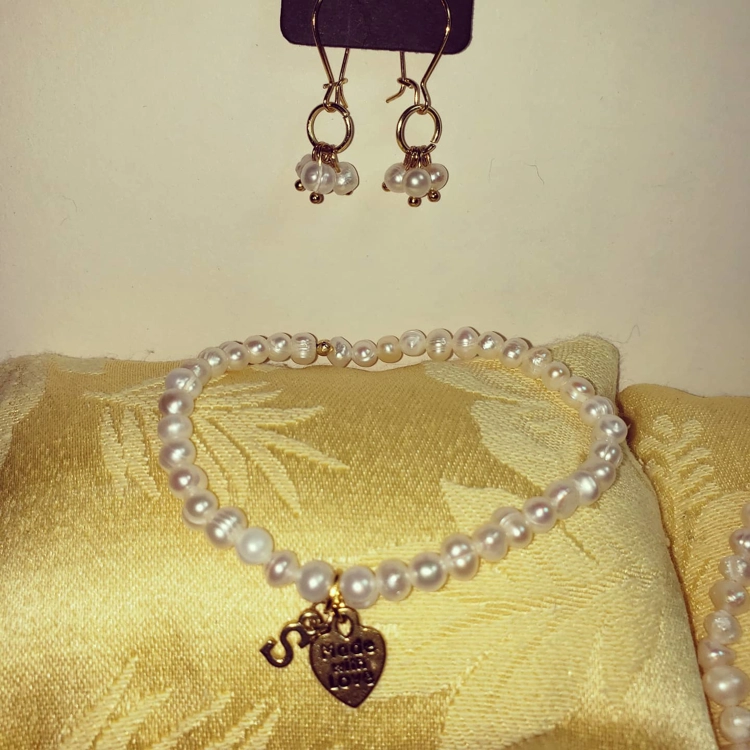 Fresh Water Pearl set