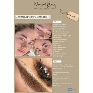Microblading to Machine Conversion Course