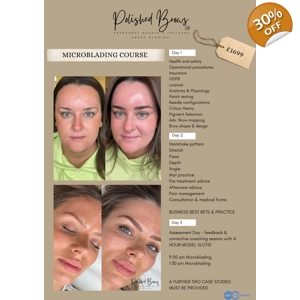 Microblading Training Course Liverpool 30% off