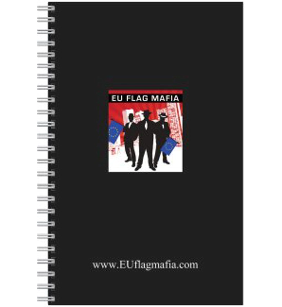 EU Flag Mafia Lined Paper Pad EU Flag Mafia Lined Paper Pad