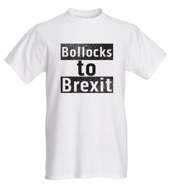 Bollocks To Brexit T-Shirt Unisex