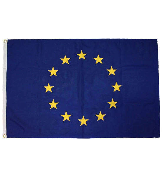 5x3 ft EU Flag With Eyelets 5x3 ft EU Flag With Eyelets