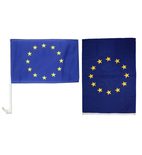 5x3 ft EU Flag & Car Flag *UK Only* 5x3 ft EU Flag & Car Flag *UK Only*