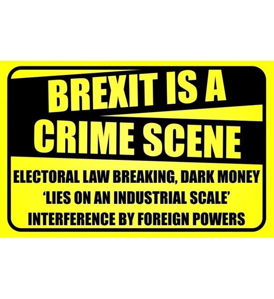100 "Brexit Is A Crime Scene" Stickers 100 "Brexit Is A Crime Scene" Stickers