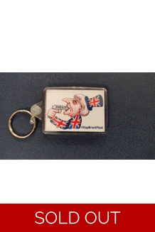 Brexit Gun Keyring