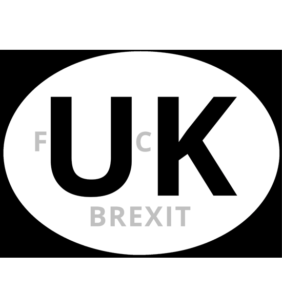 EU UK Fuck Brexit Car Magnet EU UK Fuck Brexit Car Magnet