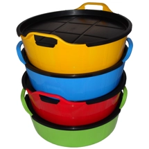 Feed bucket and lid