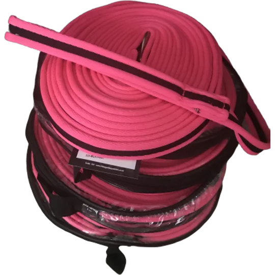 Pink & Black lunge line