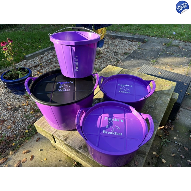 product Image for feed & water set